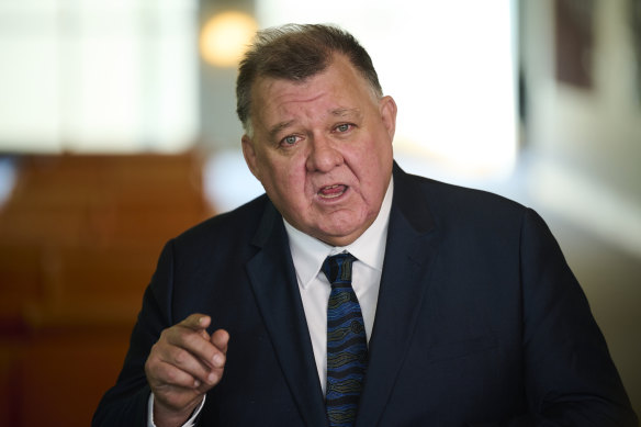 Research has found that the type of voter who supports Clive Palmer and UAP leader Craig Kelly (pictured) is changing.