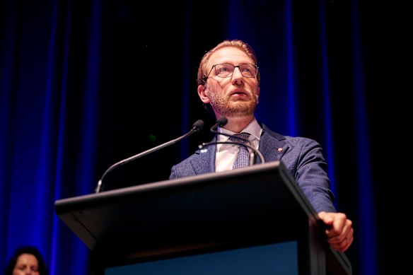 Defence spokesman James Paterson.