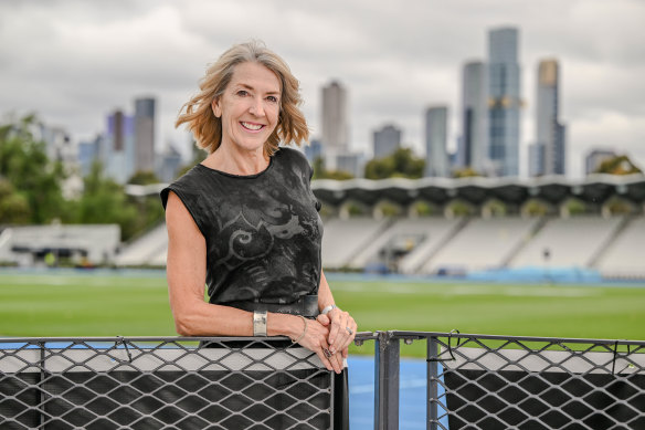 New Athletics Australia president Jane Flemming.