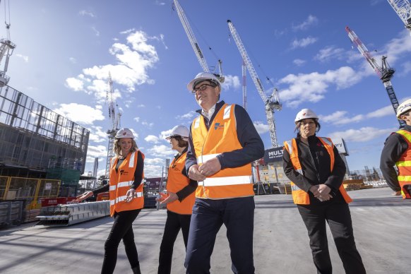 Premier Daniel Andrews and Health Minister Mary-Anne Thomas announced the new primary care centres on Sunday.