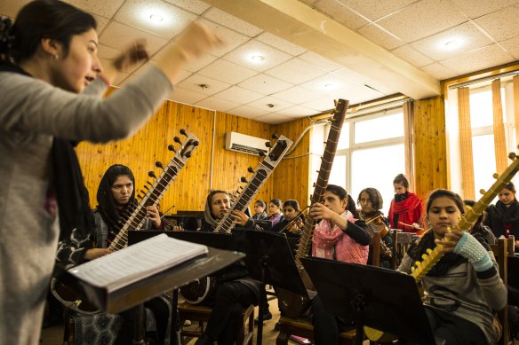 In happier days the school’s all-female orchestra, Zohra, became a symbol of Afghanistan’s changing identity.