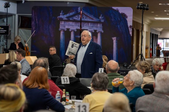 Opera buff and businessman Hans Henkell.