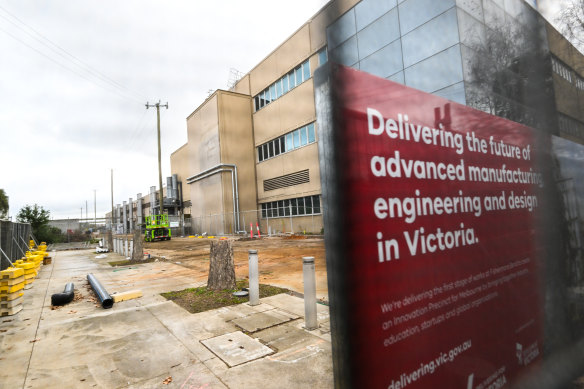 Both Toyota and Holden had engineering and manufacturing premises in Fishermans Bend.