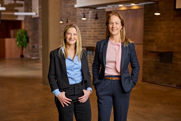Tali Ross, interim chief financial officer, and Kate Beattie, interim CEO at Endeavour Group.