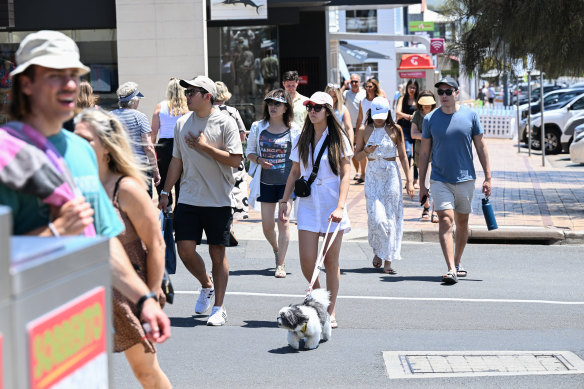 Sorrento on the Mornington Peninsula, where tourism operators are expecting a busy summer.