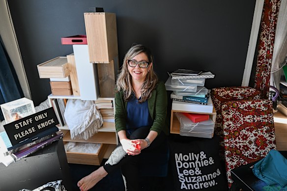 Lissanne Oliver has been a professional organiser for more than 20 years, helping clients let go of their clutter.