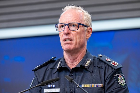 Sticking point: Former acting police chief commissioner Rick Nugent.