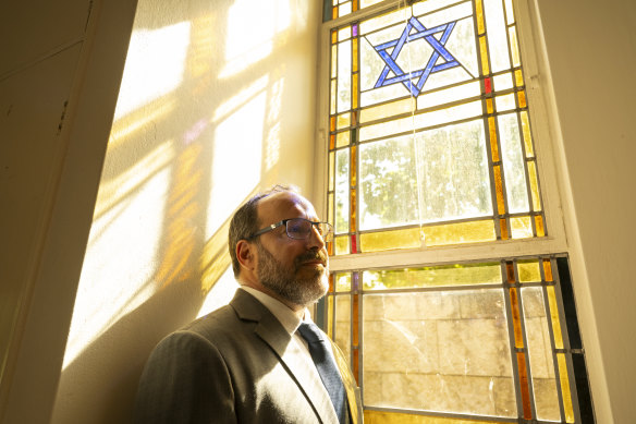 Rabbi Rafi Kaiserblueth has said the latest attacks would not keep people from attending the Emanuel synagogue in Woollahra.