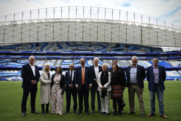 Friends and family of the five original ‘Ring of Champions’ honourees gathered at Allianz Stadium on Thursday.