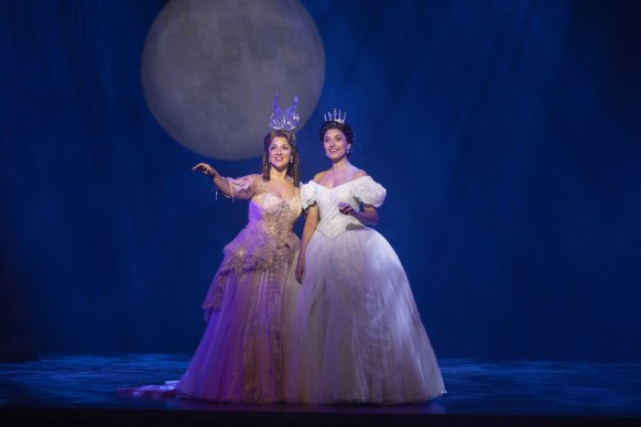 Silvie Paladino and Shubshri Kandiah make magic in Cinderella.