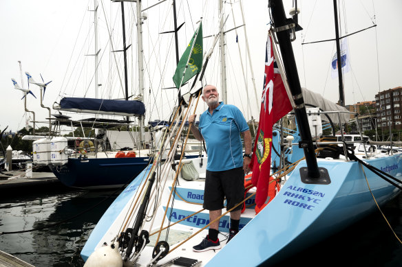 Lindsay May is Antipodes navigator for the 2023 Sydney to Hobart Yacht Race.