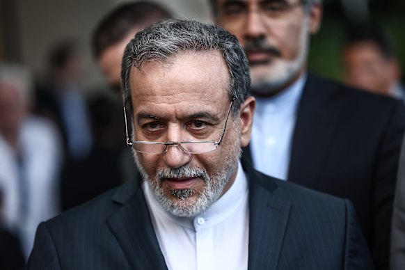 Iranian Foreign Minister Abbas Araghchi.