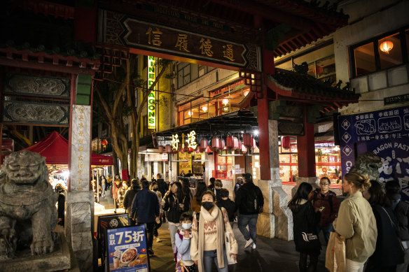 Visitors are returning to Sydney’s Chinatown as it recovers from the devastation caused by COVID-19 lockdowns and years of major construction works.