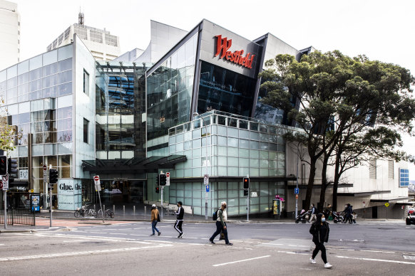 Begging to be reimagined: Westfield shopping centre in Bondi Junction.