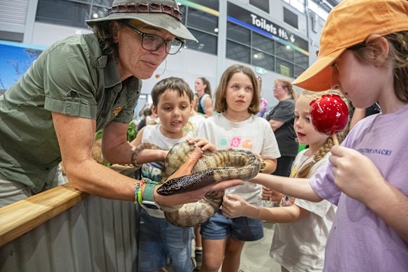 Where else can you both pet a snake and chase a dozen oysters with Devonshire tea?