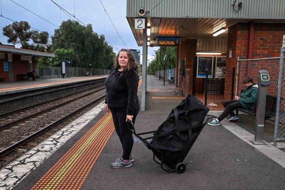 Seddon resident Colette Corr plans to leave for work 90 minutes early.