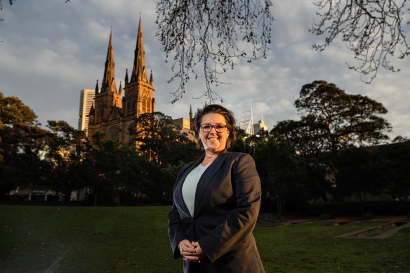 Kerrie McDiarmid is the new head of St Mary's Cathedral School.