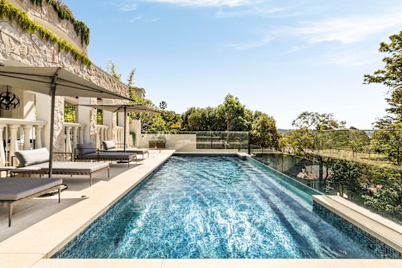 Fashion designer Rebecca Vallance and her financier husband David Gasan have put their glamorous Vaucluse mansion on the market. 