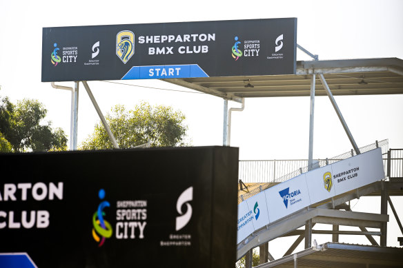 The Shepparton BMX track. Greater Shepparton in northern Victoria had been announced to host a suite of cycling events at the 2026 Commonwealth Games. 