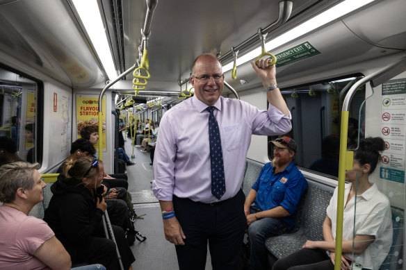 Transport for London commissioner Andy Lord rates Sydney’s new metro line.
