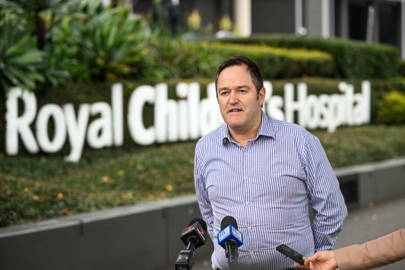 Royal Children’s hospital chief of medicine Tom Connell.