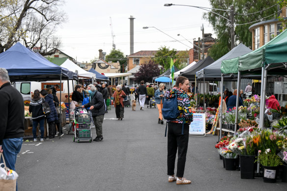 Gleadell Street Market in Richmond