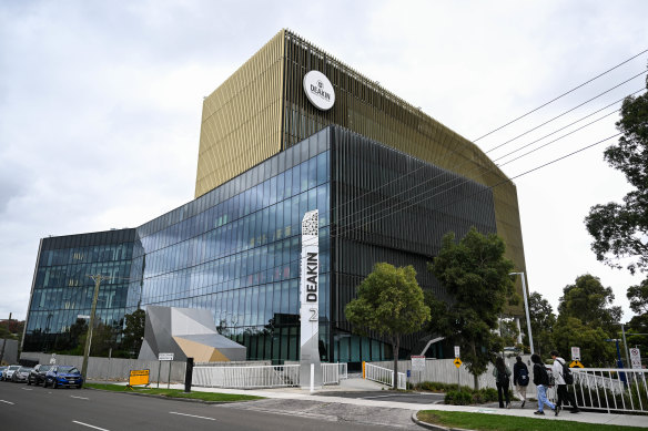 Deakin University has ordered an encampment of pro-Palestine protesters off its Burwood campus.