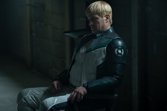 Nathan Fillion as Green Lantern Guy Gardner in Lanterns.