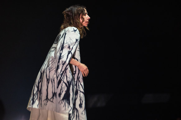 The first half of PJ Harvey’s performance was of newer, folky material but in the second half she rocked.  