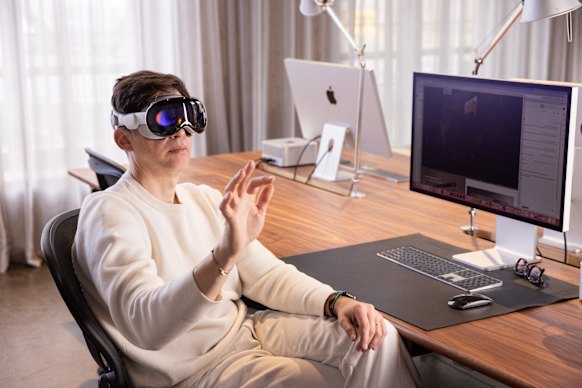 Apple’s Vision Pro.