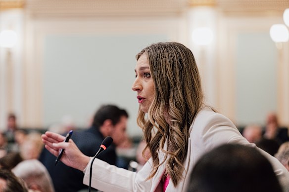 Youth Justice Minister Laura Gerber has previously said the three schools would be delivered “harnessing the success” of the LNP’s pre-election selected Gold Coast provider, Men of Business.
