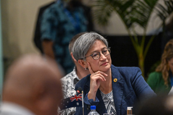 Penny Wong says it is entirely legitimate for Pacific nations to urge Australia to do more. 