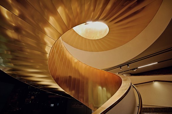 Boola Bardip, the golden staircase in Perth.