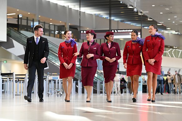 In Australia, more than three quarters of flight attendants are women.
