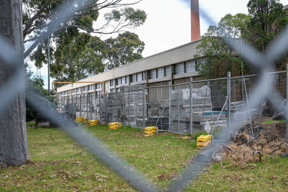 The disused former Kangan TAFE college in Coburg North.