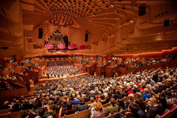 SSO performing at the newly refurbished Concert Hall