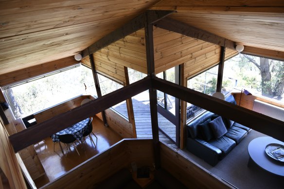 Peter Buckwell’s timber home in Mount Victoria has stood the test of time.