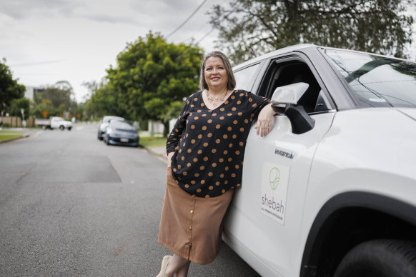 Shebah driver Lee-Anne Ford.