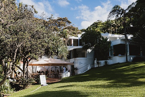Antony Catalano's property in Wategos Beach. 