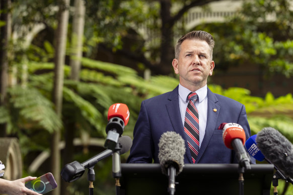 Deputy Premier Jarrod Bleijie.