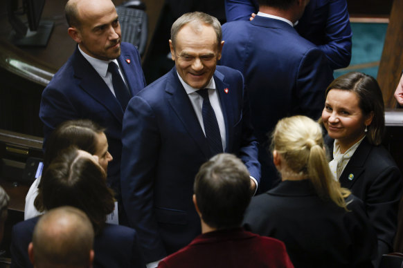 Donald Tusk, former president of the European Commission, is Poland’s next prime minister.