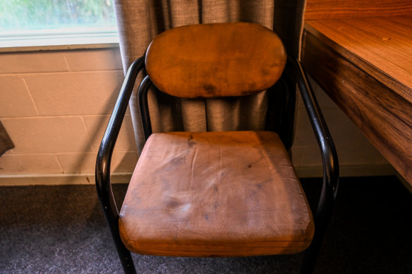 Chair in the Coburg Motor Inn