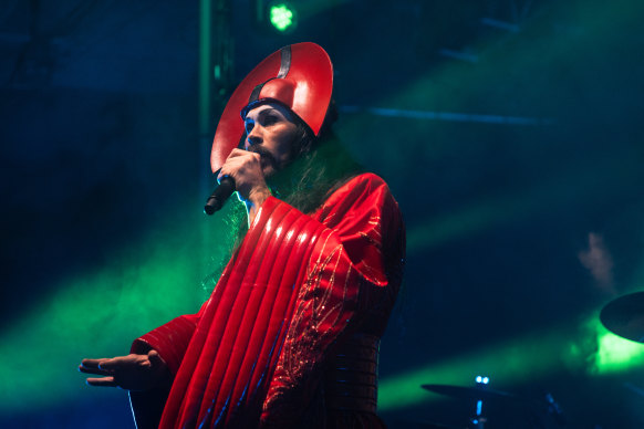 Empire of the Sun performed in Red Hill.  