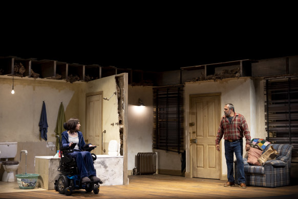 Rachel Edmonds and Aaron Pedersen play characters with a deeply moving connection.