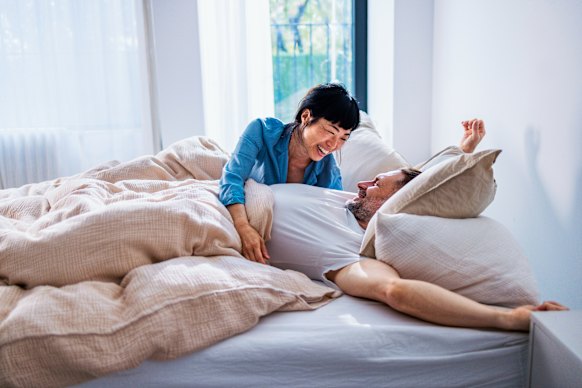 Sharing a bed can be a wonderful experience for you and your partner, but can take some compromising.