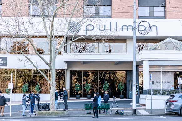 The Pullman hotel in East Melbourne. 