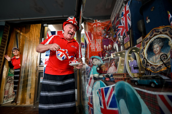 English-born Rob Boyle and his wife Jill are in full celebration mode at their butcher shop.