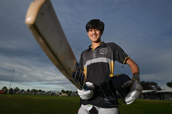 Reeve Bal Pannu dreams of one day wearing a baggy green Australian cap.