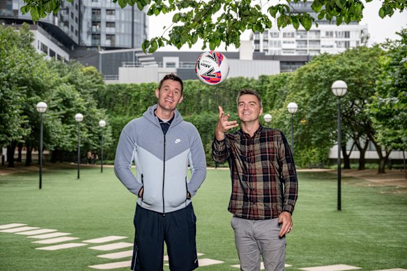 Comedian Ed Kavalee and former journalist Matt Windley are behind Breaking Barriers, the Australian answer to Welcome to Wrexham. 