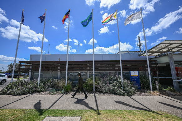 The Mornington Peninsula Shire Council building in Mornington.